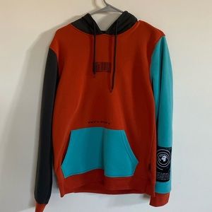 Blue and Grey Sweatshirt with coordinates